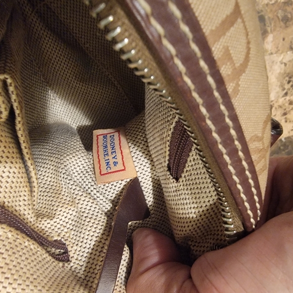 Dooney & Bourke Signature Canvas Barrel Bag - Picture 9 of 13